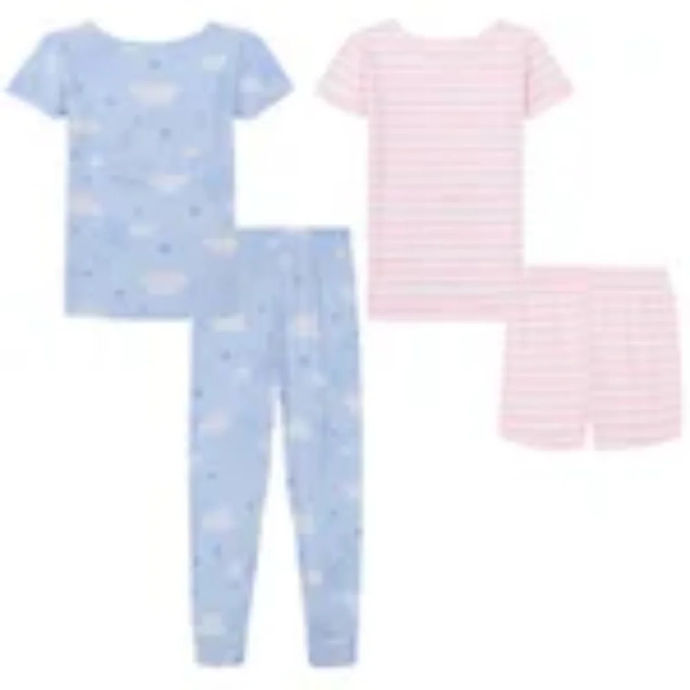 Bluey Kids' 4-piece Pajama Set